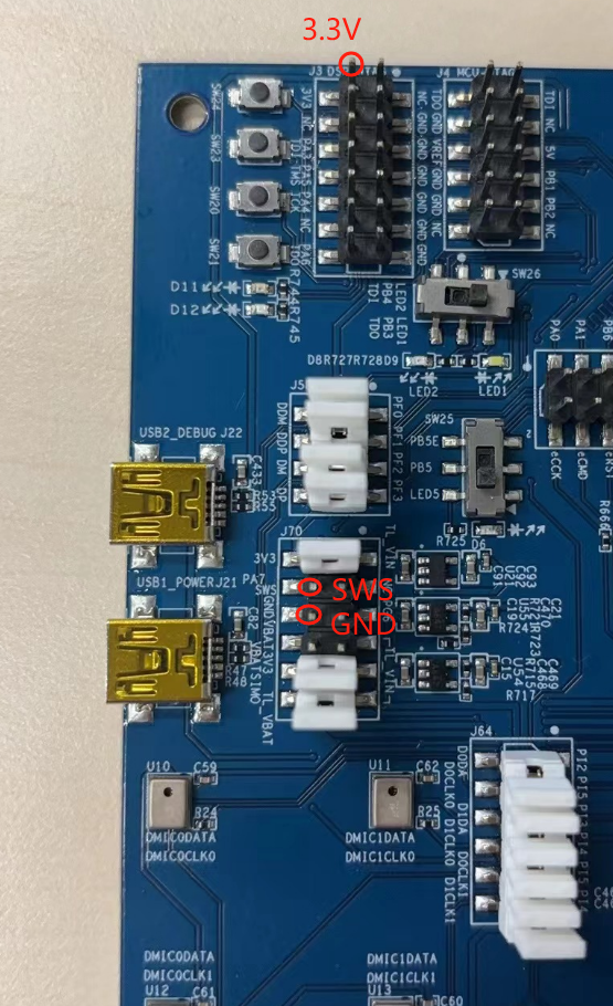 EVB Interface for burning