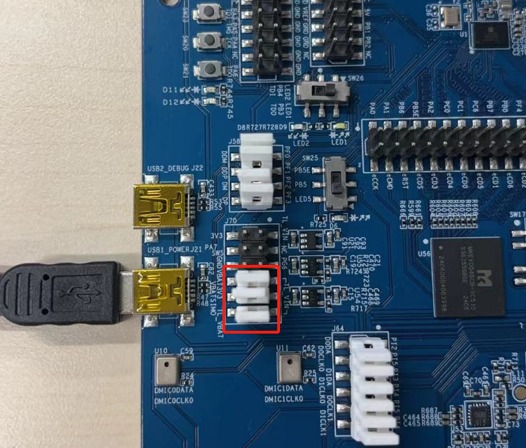 USB Power Supply and Jumper