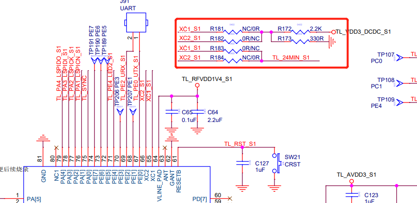 Slave Chip Design Circuit