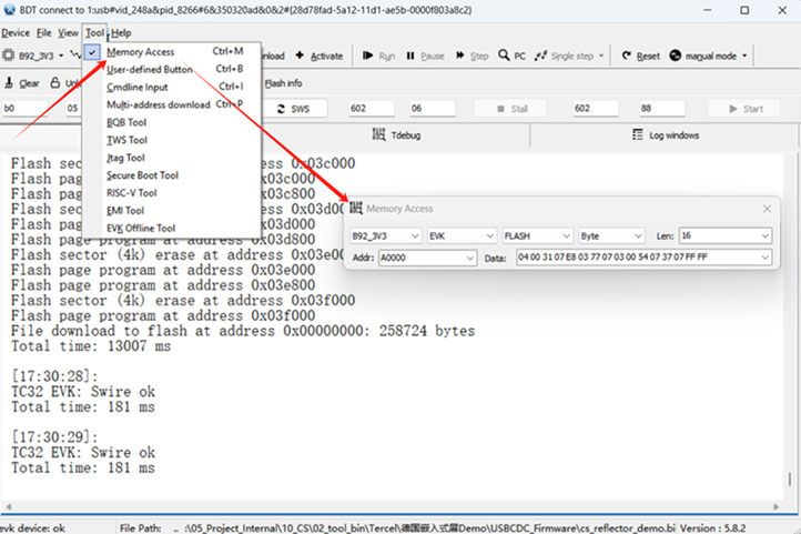 Configure Memory Access