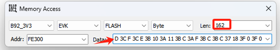 Burning cali_tone Parameter