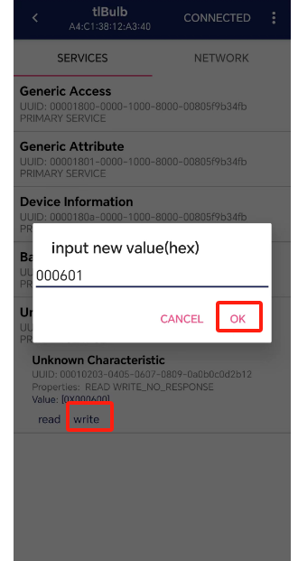 Lighting Controlling Interface
