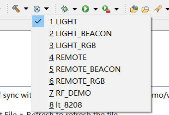 "List of Compilation Options"