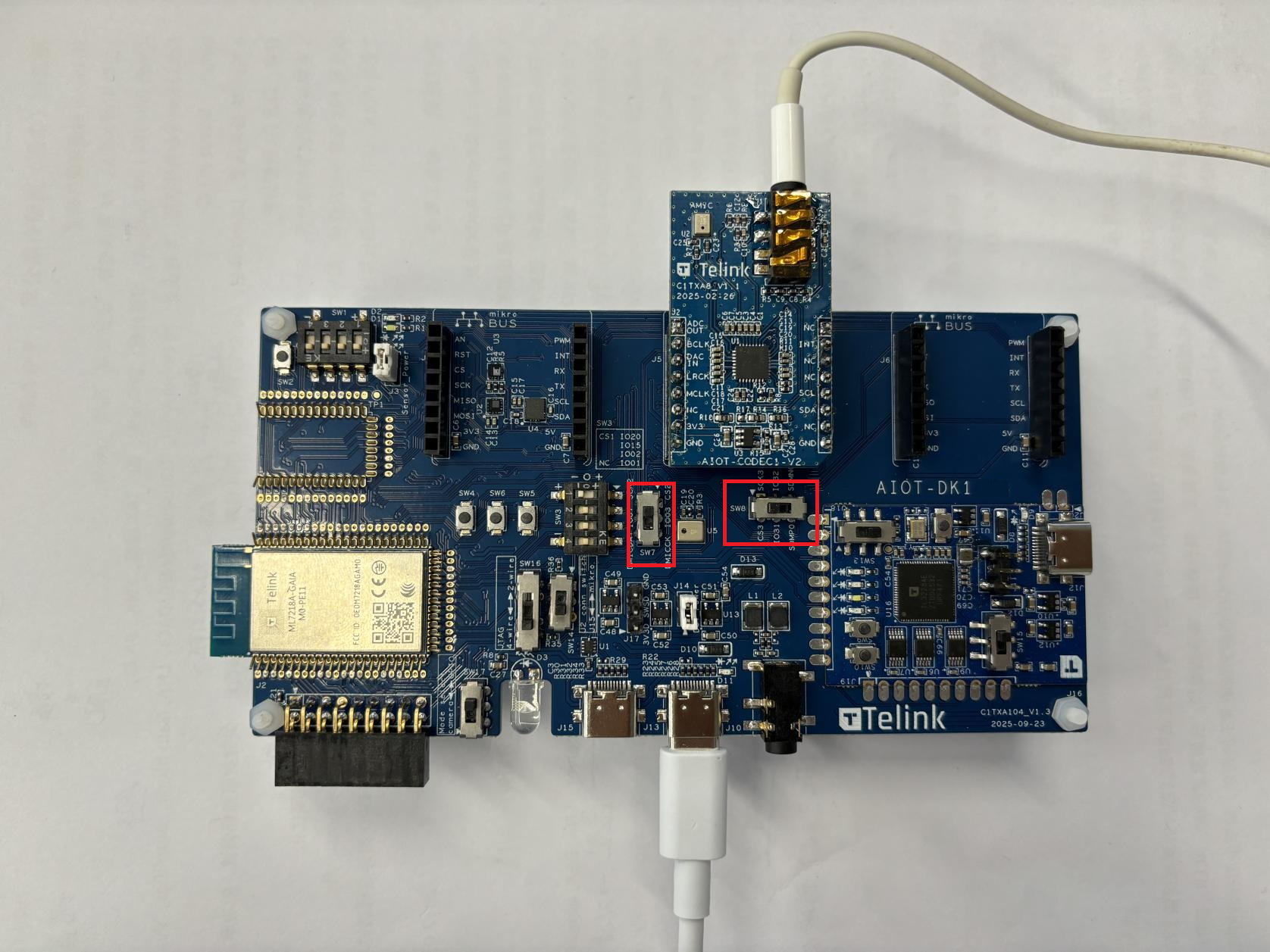 External CODEC Burning Connection