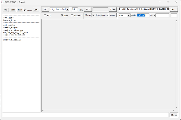 RISC-V TDB interface