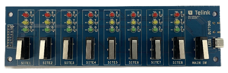 Button/LEDs External Board