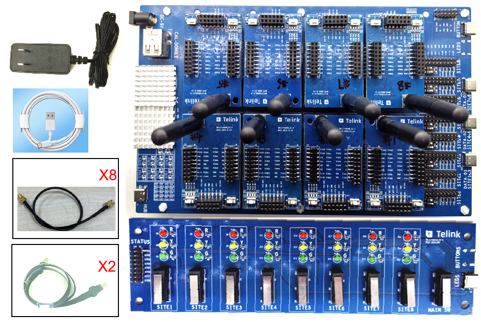 Physical Drawing of Main Hardware
