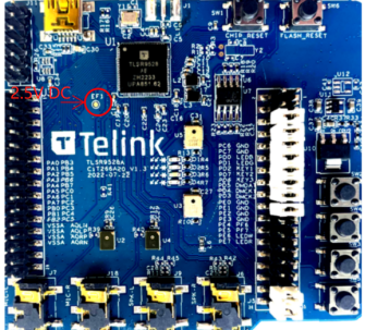 EF1 on B92 development board