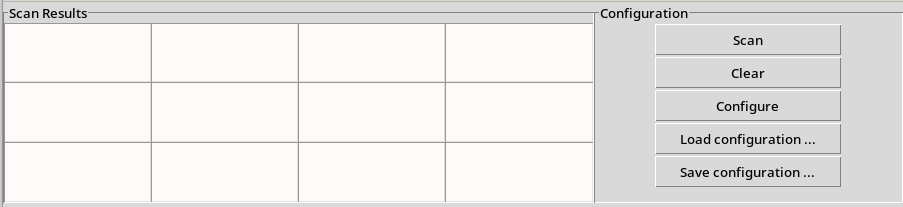 Configuration Pane