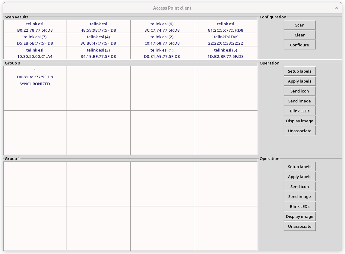 Device Successfully Configured and Assigned to Group 0