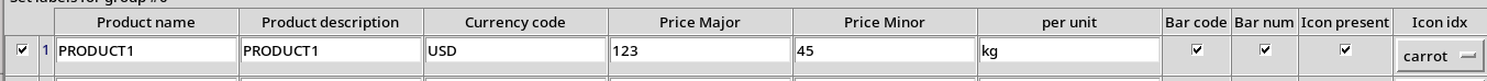 Example Labels Setup