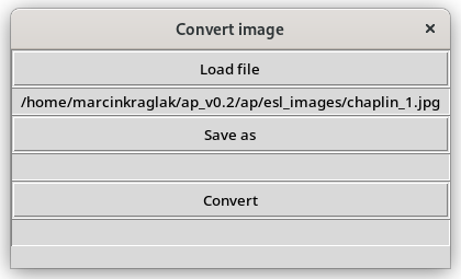 Input File Selected
