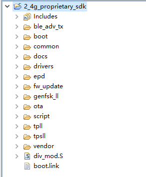 SDK file structure