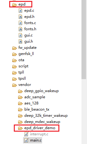 epd folder