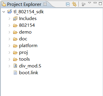 "Project directory structure"