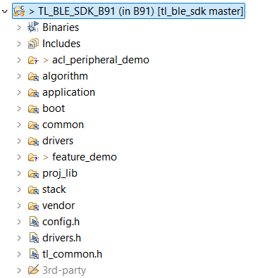 SDK File Structure
