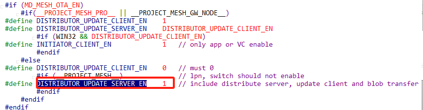 Enable server distributor