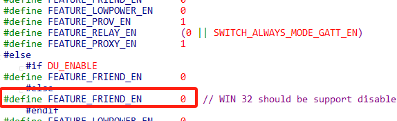 Switch off the friend function