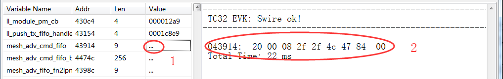 Read structure variables or arrays