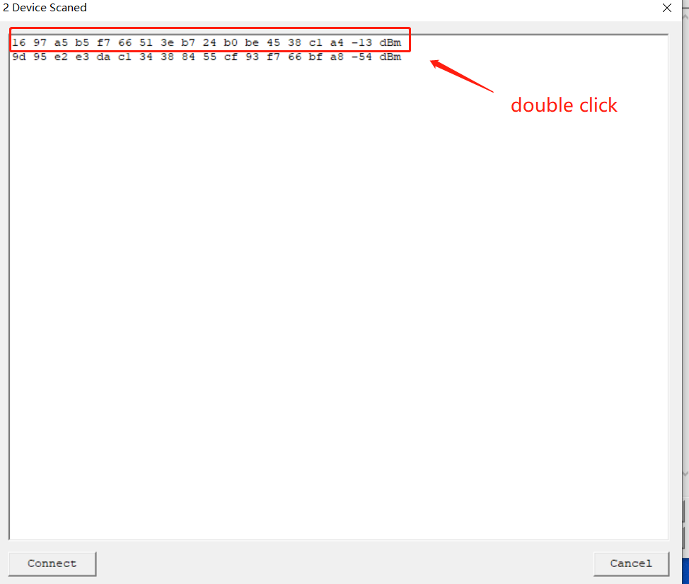 Double click nodes