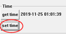 "set time"