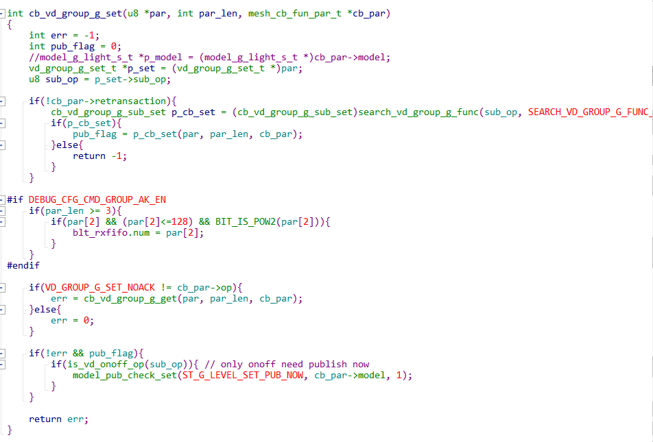 command callback