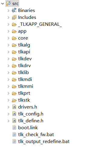 Code structure