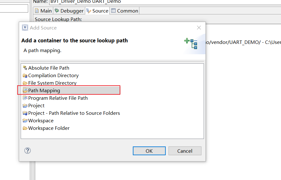 Path Mapping Configuration 1
