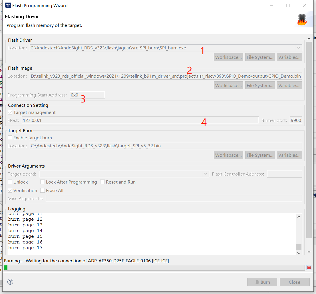 Detailed configuration