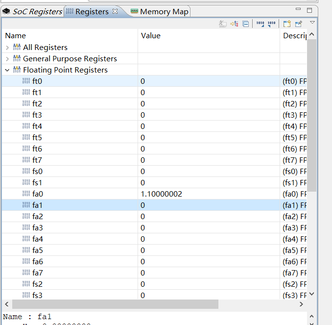 Registers tab 4