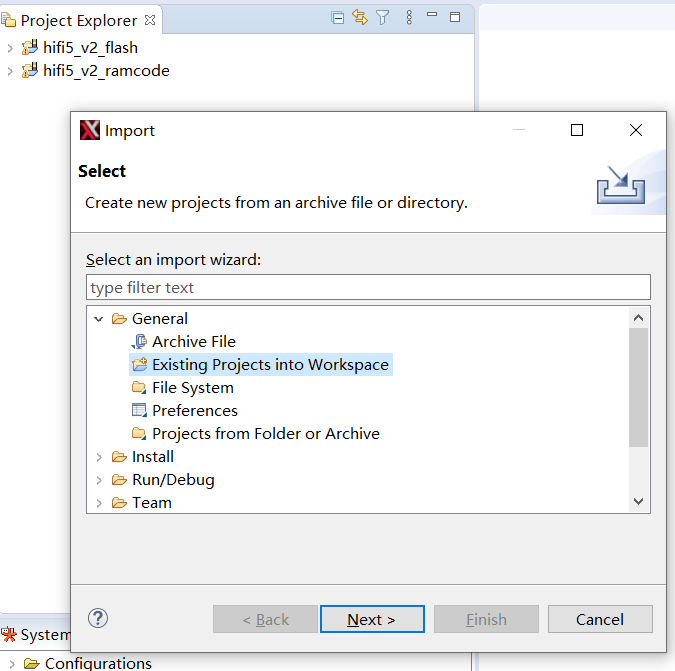 Project Import 5
