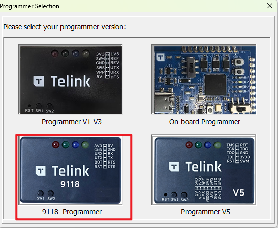 Select 9118 Programmer