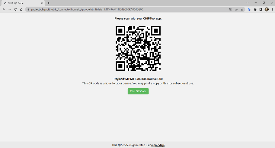 QR Code from URL