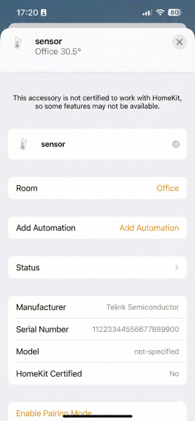 Environment Temperature