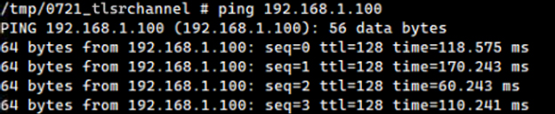 Host ping