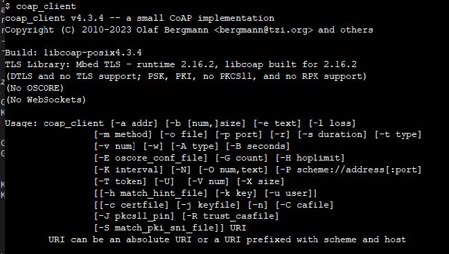 CoAP Client