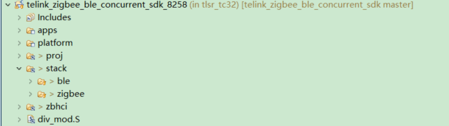 Zigbee-BLE Dual-Mode Code Directory