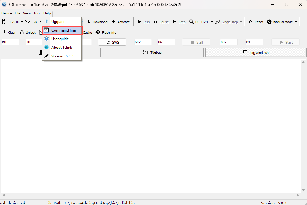 Command line