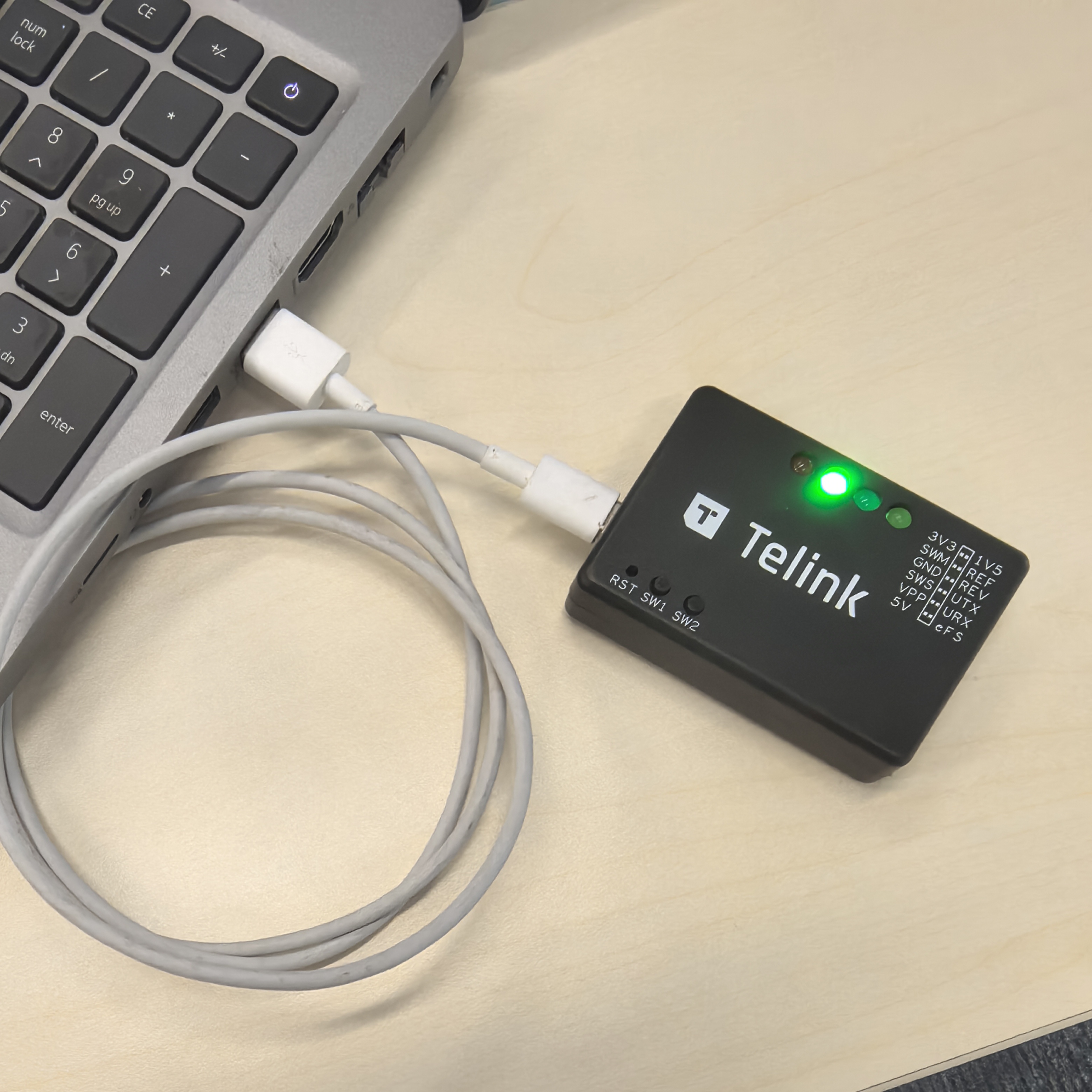 connect Burning EVK with PC