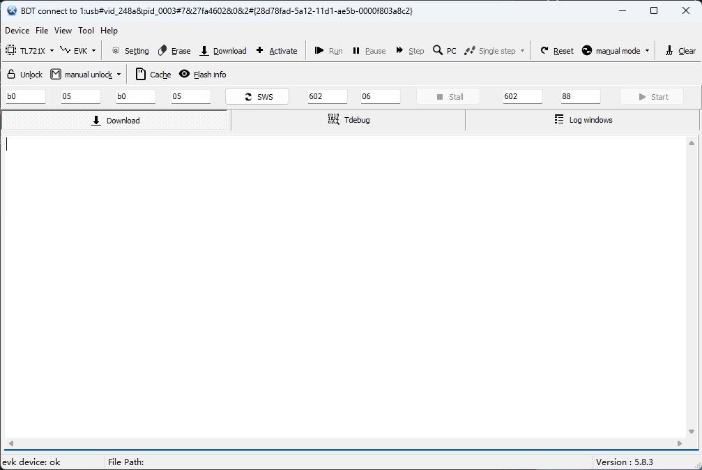 Main interface