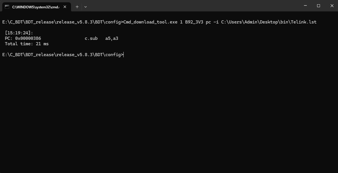 Trace PC with .lst file