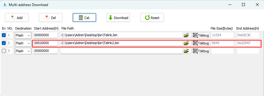 Add the path of firmware 2