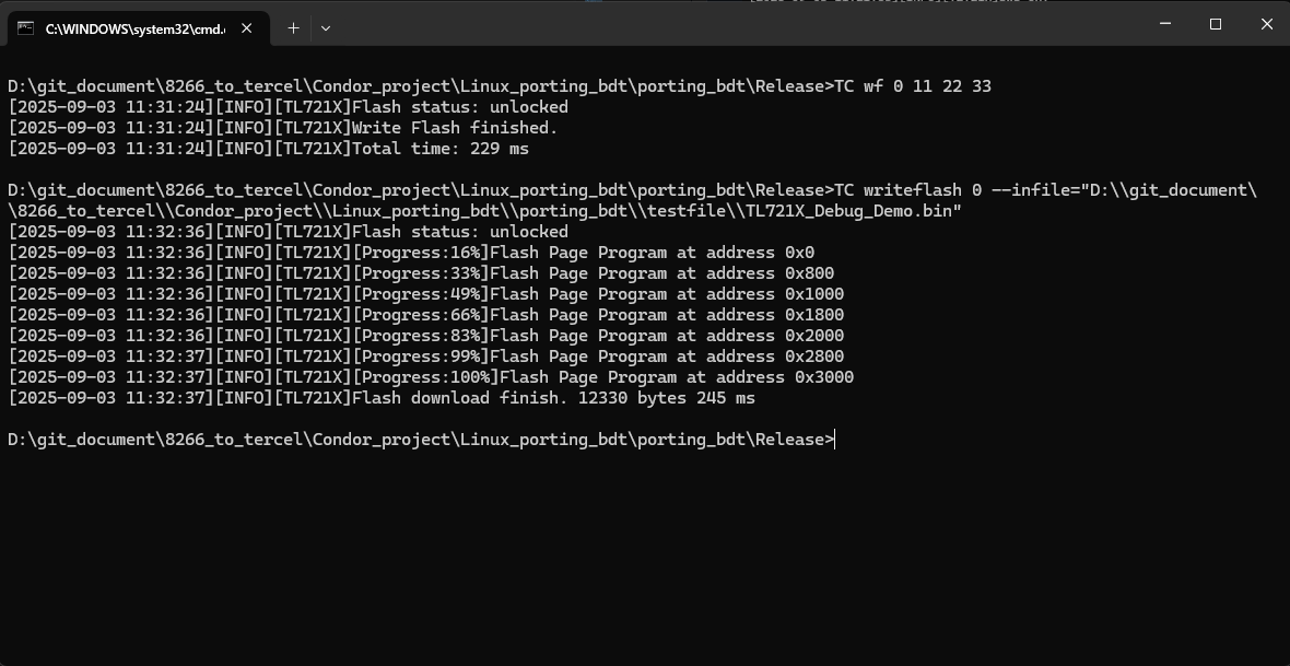 Write Flash (Download Flash Firmware)