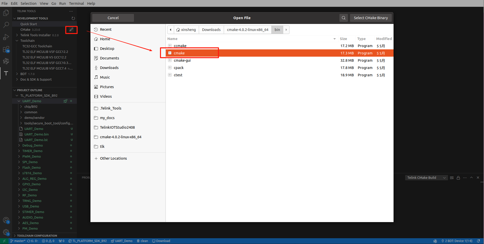 Add CMake to System Path
