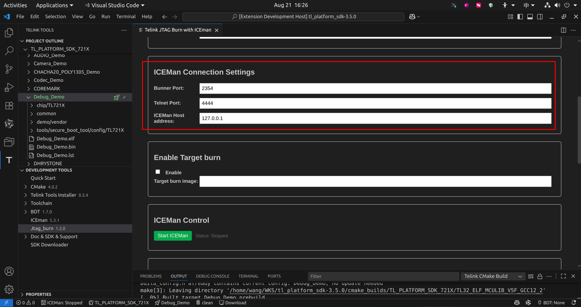 JTAG Burn Config 2