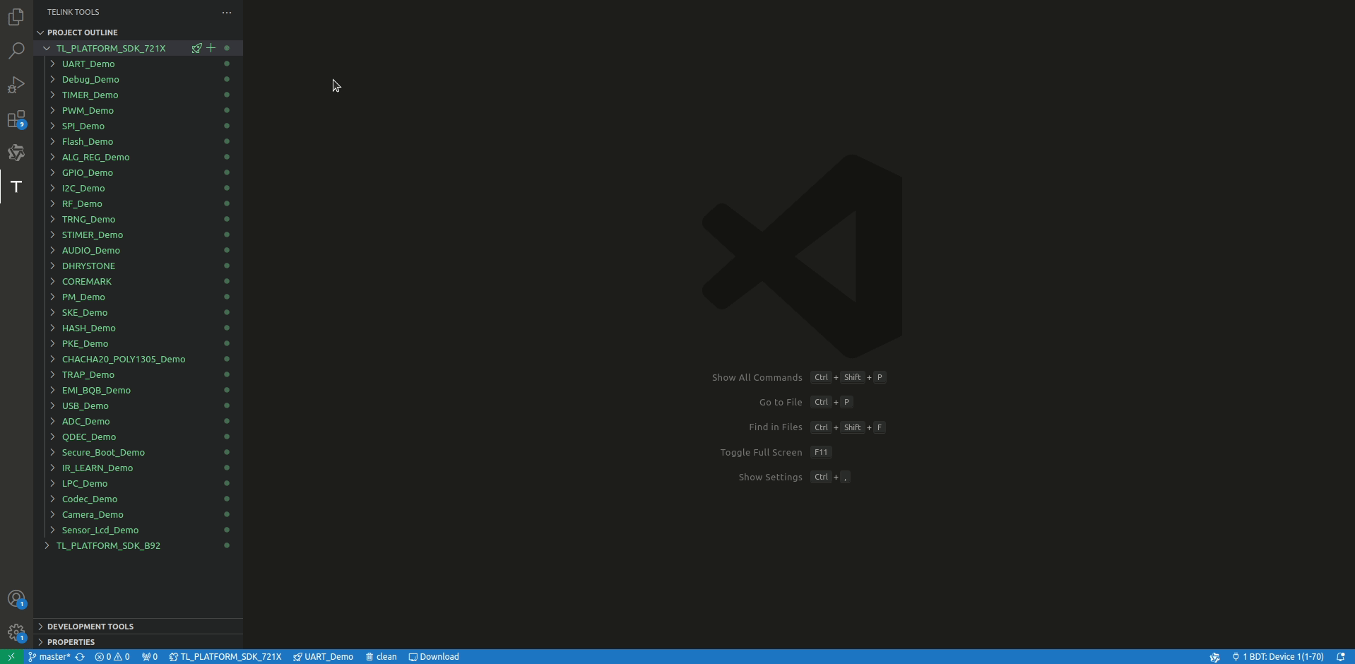 Properties Parameter Configuration