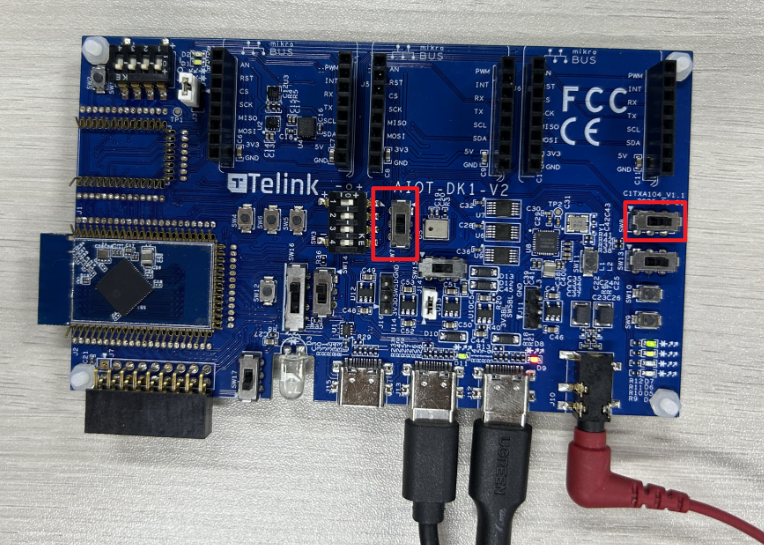 内置CODEC烧录连接
