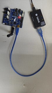 TLSR9518开发板USB连接到烧录器 TLSR9518开发板USB连接到烧录器