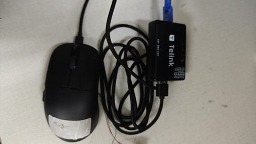 用USB连接鼠标和烧录工具 用USB连接鼠标和烧录工具