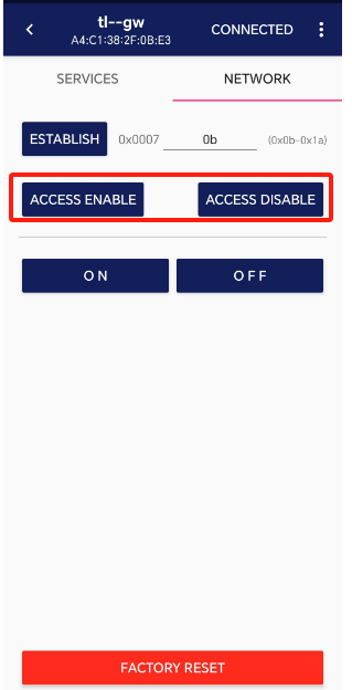 Opening and Closing Zigbee Permit Join Interface